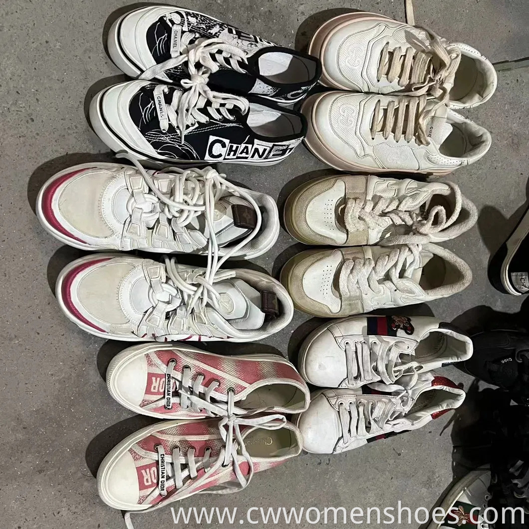 S01 Hot Selling Used Luxury Womens' Shoes Sneakers Wholesale Second Hand Men Sports Basketball Shoes Bales Mixed Brands